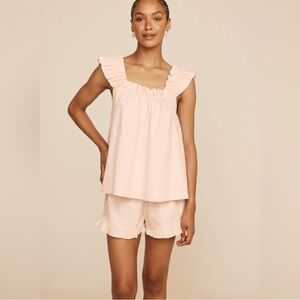 NWOT Nicolette Sleep Set - Cotton - Nude Blush